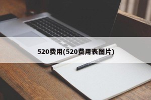 520费用(520费用表图片)