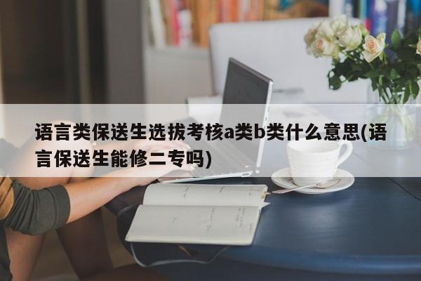 语言类保送生选拔考核a类b类什么意思(语言保送生能修二专吗)